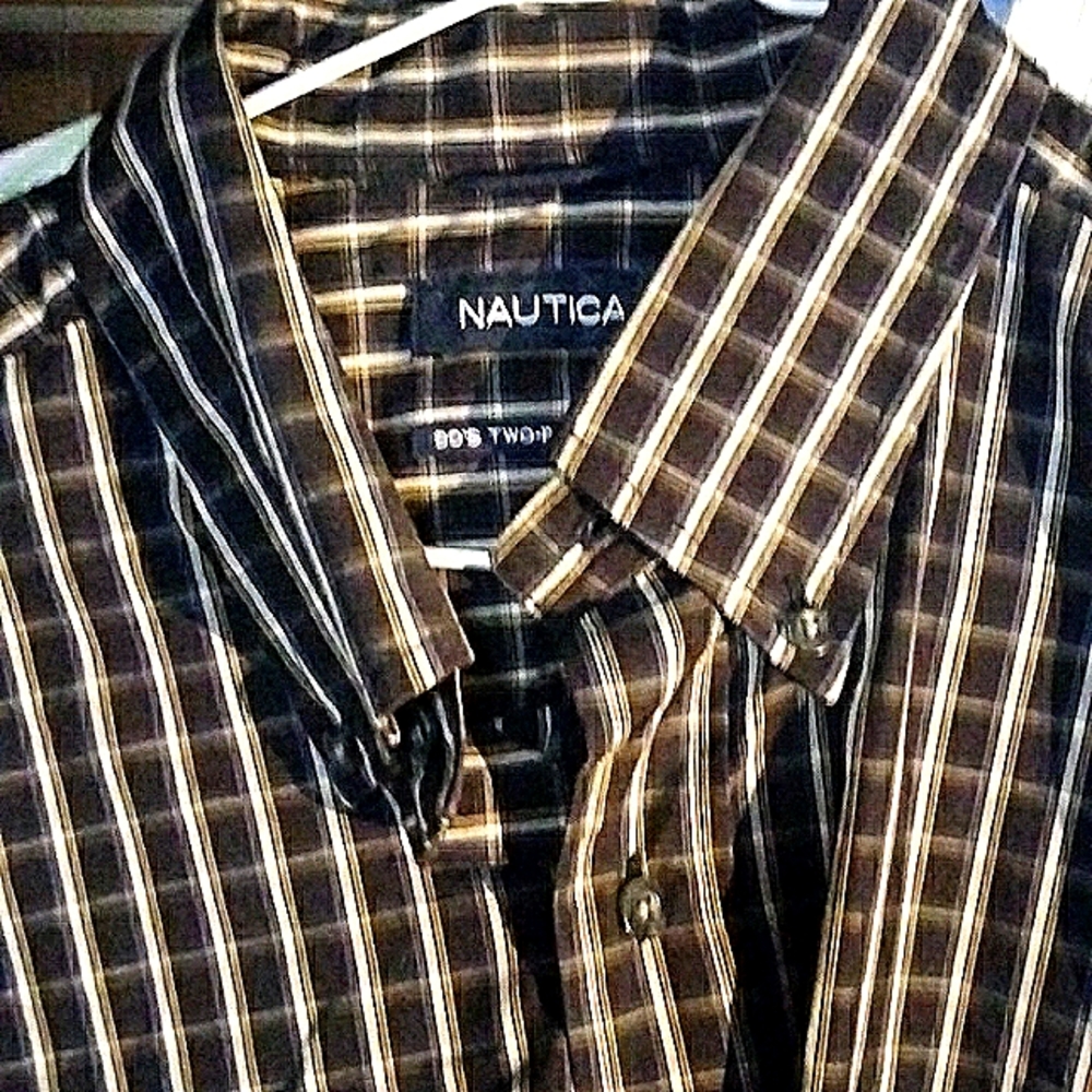 Men's Nautica short sleeve summer shirt
